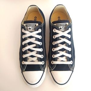 CONVERSE/Chuck Taylor All Star Classic Unisex Canvas Shoe/Black/Women's9 Men's 7